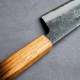 日本 堺孝行 焰紅蓮 青二鋼 黑打 鎚目 牛刀 225mm