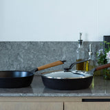 日本Vermicular琺瑯鑄鐵平底鍋 全新深型 26厘米