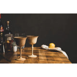 日本Riveret 竹製曼哈頓雞尾酒杯 Manhattan Cocktail Glass