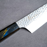 日本 堺孝行 彩宇樫漆 VG10 33層槌目大馬士革紋 劍型牛刀 190mm