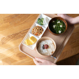 日本taffeta 硬楓木 有角托盤 32厘米