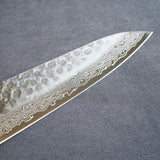 日本 堺孝行 AUS10 45層槌目大馬士革紋 牛刀主廚刀 和柄 240mm