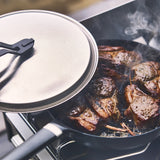 日本Vermicular 焗爐適用 琺瑯鑄鐵平底深鍋 24厘米