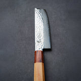 日本 堺孝行 VG10 33層槌目大馬士革紋 菜切 和柄 160mm