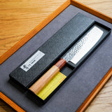 日本 堺孝行 VG10 33層槌目大馬士革紋 菜切 和柄 160mm