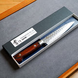 日本 堺孝行 VG10 33層槌目大馬士革紋 小刀 120mm