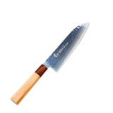 日本 堺孝行 VG10 33層槌目大馬士革紋 三德刀 和柄 170mm