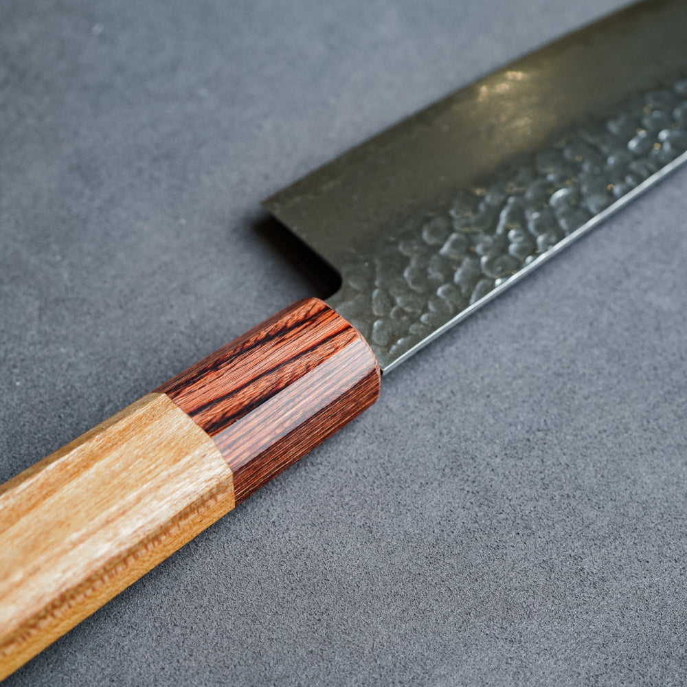 日本 堺孝行 VG10 33層槌目大馬士革紋 三德刀 和柄 170mm