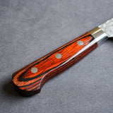 日本 堺孝行 VG10 33層槌目大馬士革紋 三德廚刀 180mm