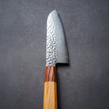 日本 堺孝行 VG10 33層槌目大馬士革紋 三德刀 和柄 170mm