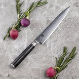 日本 旬 Classic系列 VG-MAX 33層大馬士革紋 多用途小刀 150mm