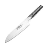 日本【具良治】GLOBAL 專業不鏽鋼 防沾三德廚刀 180mm G-80
